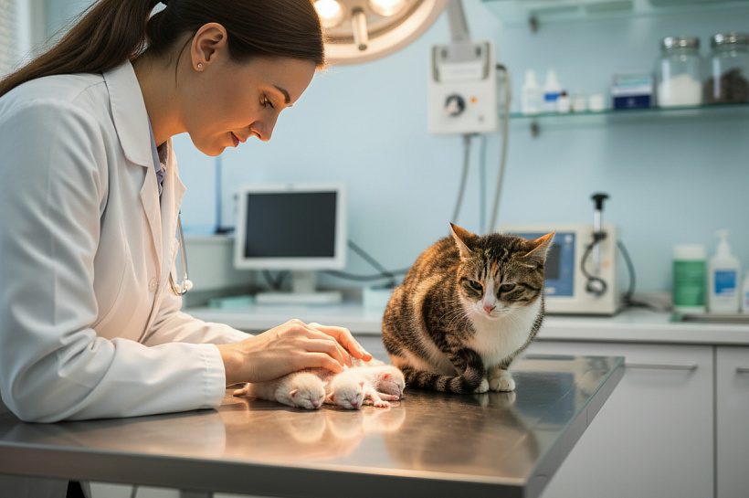 Ветеринары объяснили, почему кошки съедают своих котят