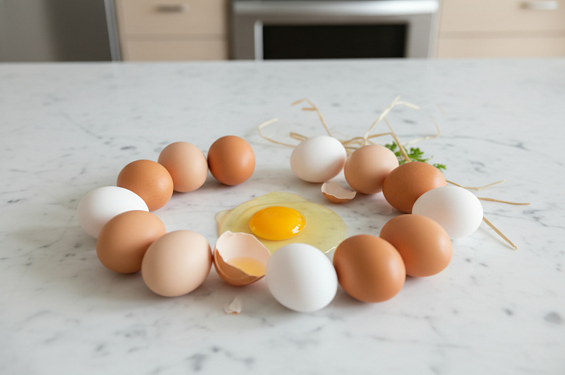 Диетологи определили безопасную суточную норму потребления яиц для здоровья