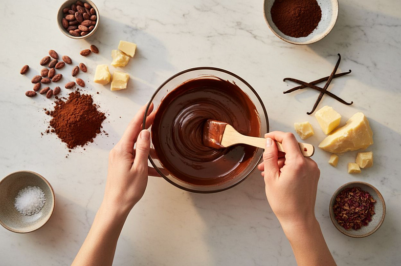 Как приготовить настоящий шоколад дома за 30 минут без консервантов