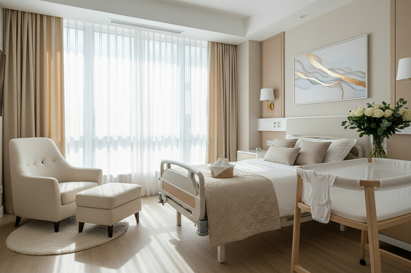 Агата Муцениеце родила третьего ребенка, дочь появилась на свет в Москве