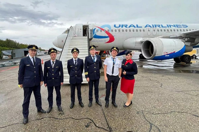 «Уральские авиалинии» возобновили рейсы в Краснодар после трёх лет перерыва