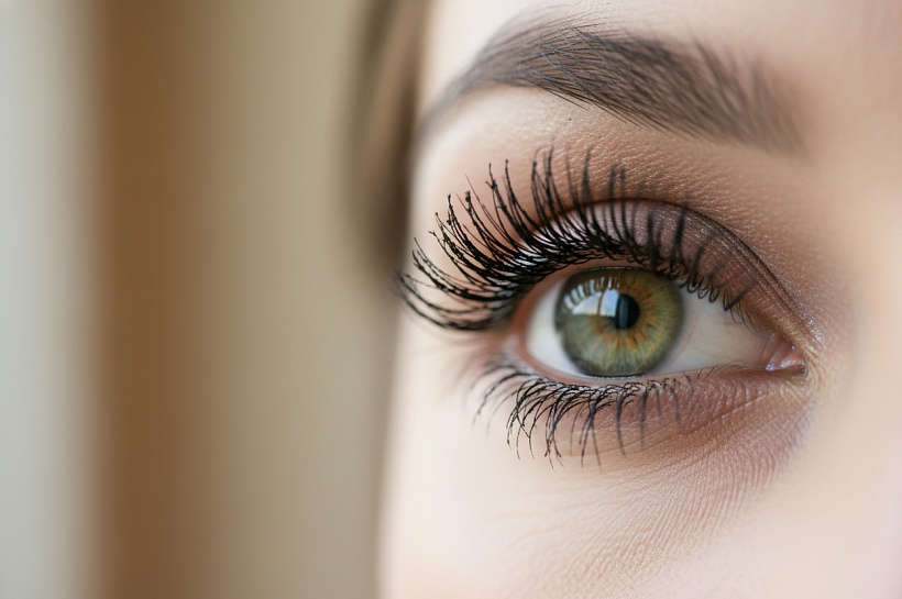 Какие оттенки туши делают зелёные глаза более яркими и выразительными