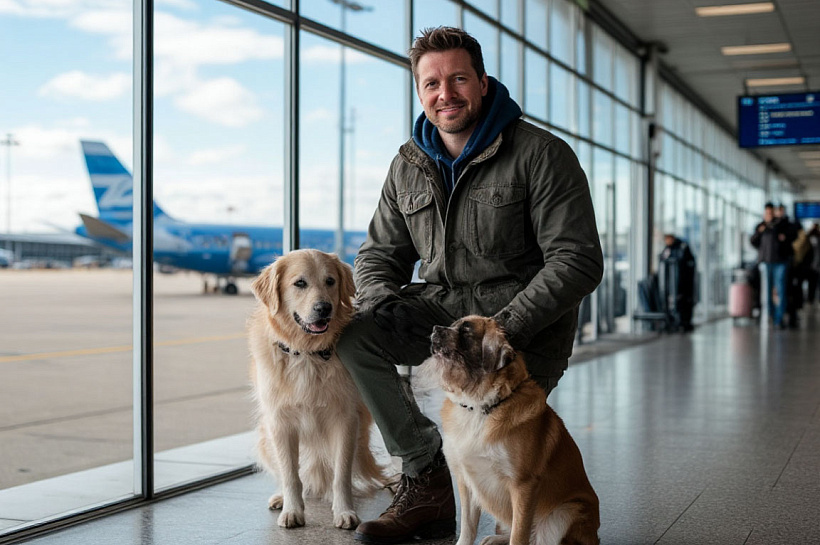 «Аэрофлот» открыл отдельную стойку регистрации для пассажиров с животными