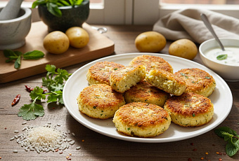 Рецепт котлет из риса и картофеля, пошаговое приготовление