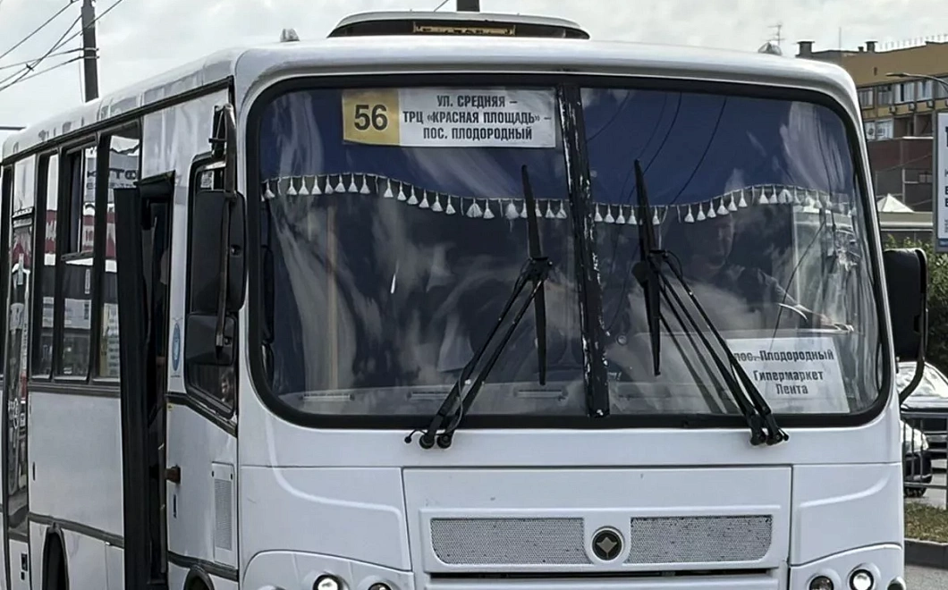 Два автобусных маршрута изменятся в Краснодаре с 1 августа