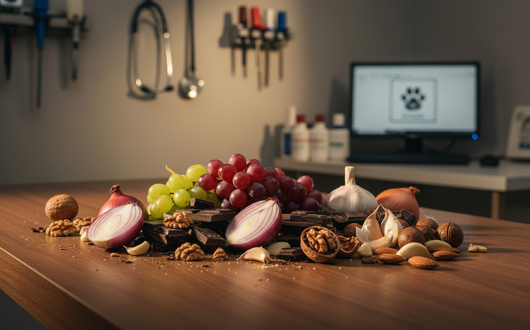 Опасные продукты для домашних животных: что нельзя давать питомцам в праздники