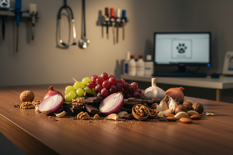 Опасные продукты для домашних животных: что нельзя давать питомцам в праздники