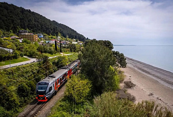  Более 150 тысяч пассажиров перевез поезд «Диоскурия» между Сириусом и Сухумом за сезон