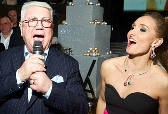 На своем юбилее комик Владимир Винокур водил дочь за хвост