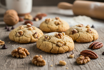 Ореховые щипки из четырёх ингредиентов, которые тают во рту