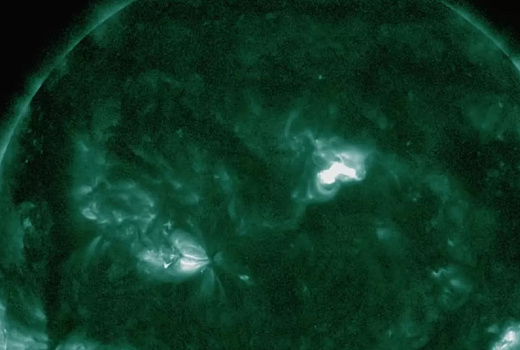 Ученые зафиксировали сильные вспышки на Солнце вопреки прогнозам