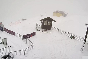 Снежный покров в сочинском высокогорье достиг 46 сантиметров