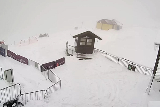 Снежный покров в сочинском высокогорье достиг 46 сантиметров