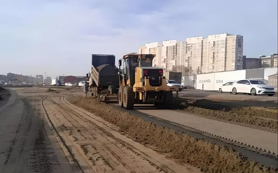 Реконструкция Западного Обхода в Краснодаре выполнена на 66%