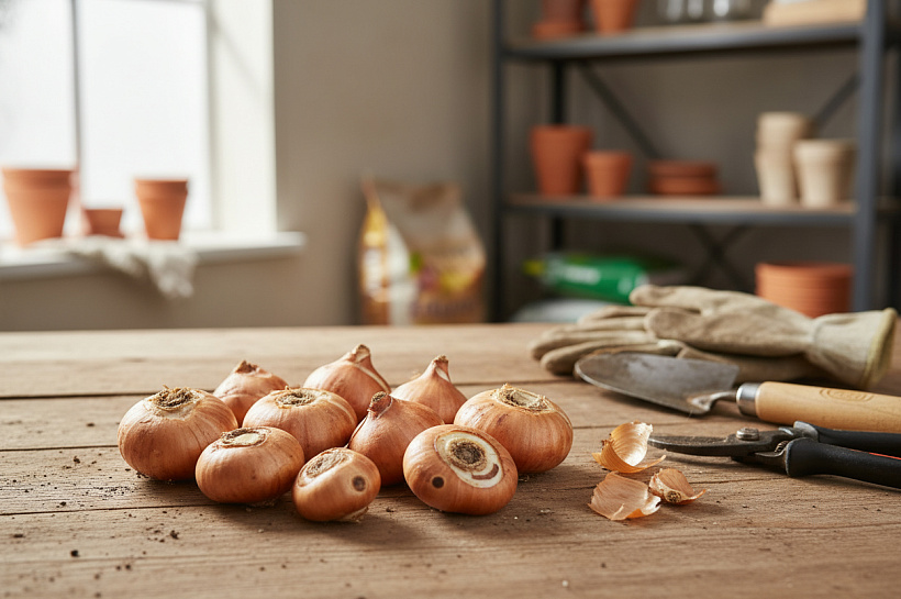 Как защитить луковичные от гнили и болезней зимой: фузариоз, плесень и другие угрозы