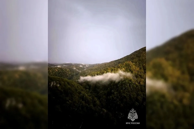 Пятеро туристов из Коми застряли в горах Сочи из-за подъема уровня воды