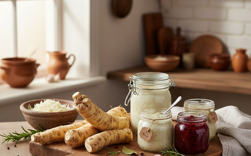 Пять домашних соусов из хрена: от классики до хреновины без варки