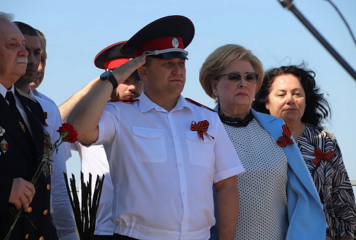 Память защитников Пашковской переправы почтили в Краснодаре