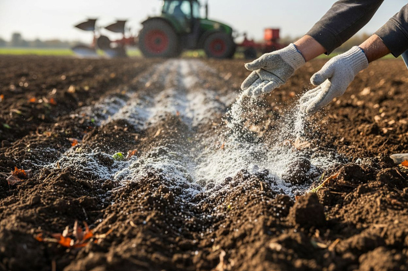 Известкование почвы осенью: средства и нормы внесения для улучшения грунта
