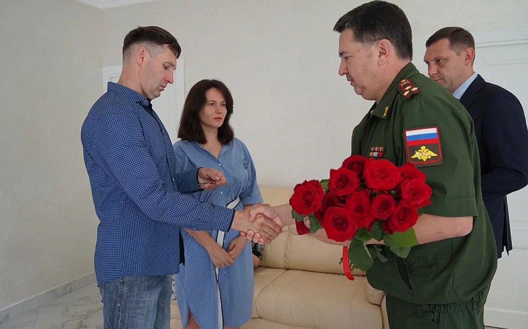  В Адыгее вручили ордена Мужества семьям погибшим в спецоперации военнослужащих