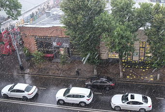 Штормовое предупреждение объявлено в Краснодаре с 9 по 11 октября