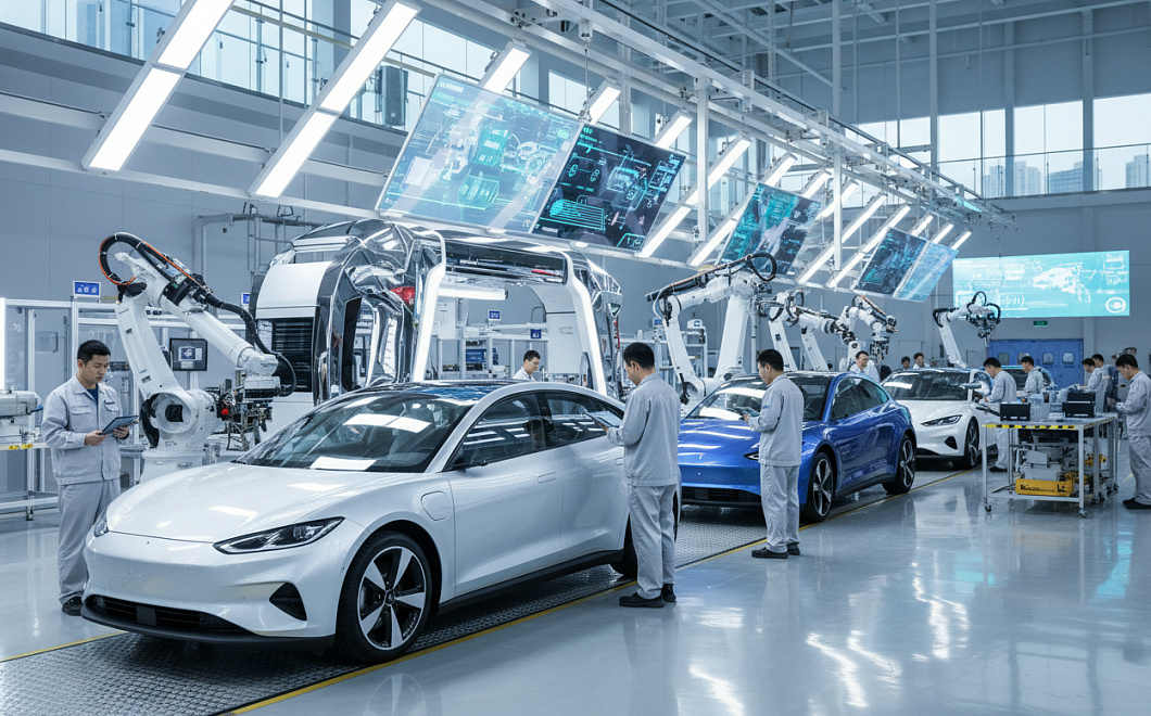 Chery признала влияние Xiaomi и Huawei на китайский автопром через цифровые технологии