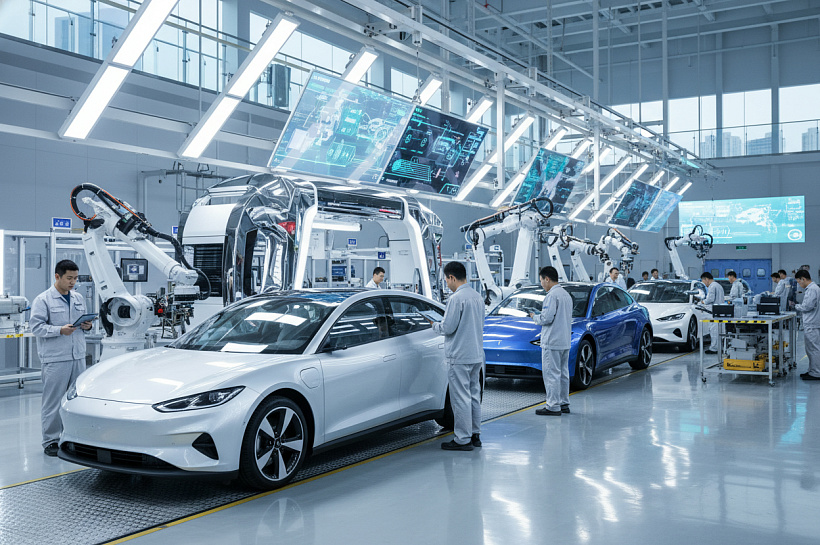 Chery признала влияние Xiaomi и Huawei на китайский автопром через цифровые технологии