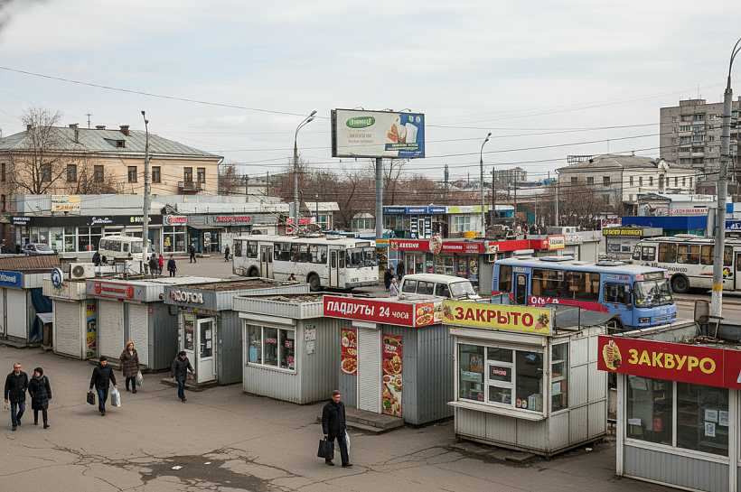 Новосибирские киоски и павильоны массово закрываются, бизнес в кризисе