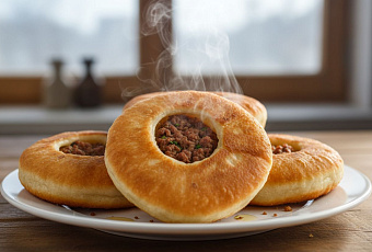 Рецепт воздушных беляшей на жидком тесте без замеса 