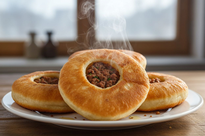 Рецепт воздушных беляшей на жидком тесте без замеса 