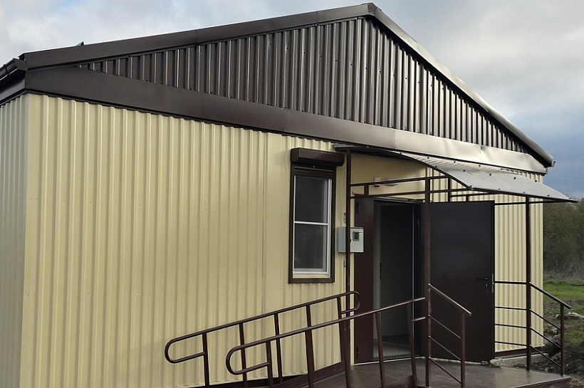 Фельдшерско-акушерский пункт строят в Ейском районе по нацпроекту