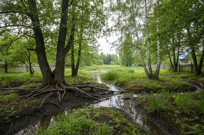 Деревья-осушители для дачи: природное решение проблем с избыточной влагой