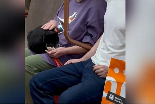 Мохнатый безбилетник в метро попал на видео и рассмешил пользователей сети