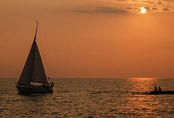 Черное море на курортах Краснодарского края стало прохладнее