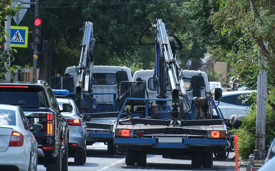 417 автомобилей эвакуировали за неделю с улиц Краснодара
