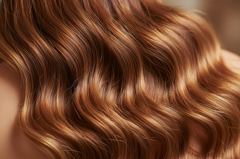 Тёмно-клубничный блонд: новый модный оттенок волос осени 2025