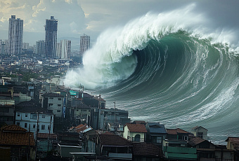 Землетрясение магнитудой 7,2 в Японии вызвало угрозу цунами до трех метров