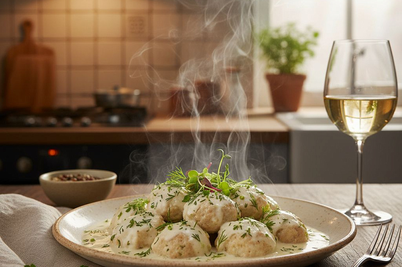 Рыбные фрикадельки в сливочном соусе: рецепт нежного блюда