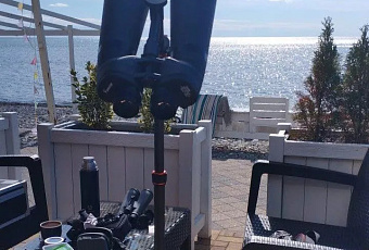 Мобильная обсерватория открылась для туристов в бухте Инал в Туапсе