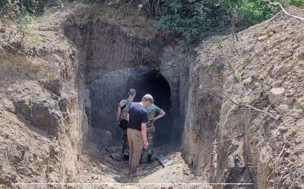 Огромный подземный бункер времен войны обнаружили поисковики в лесу на Кубани