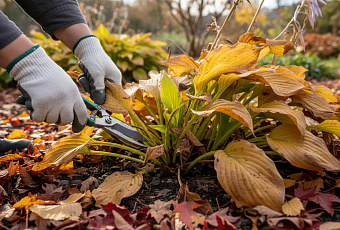 Обрезка хосты осенью: защита от вредителей и болезней зимой