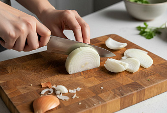 Эксперты раскрыли 2 простых правила нарезки лука без слез