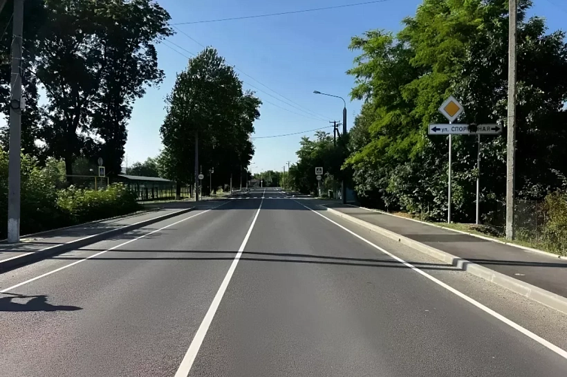 В Лабинском и Мостовском районах завершают ремонт региональной трассы по нацпроекту