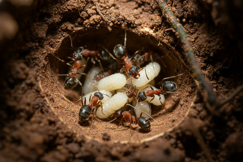 Муравьи-паразиты заставляют рабочих убивать свою королеву и менять правителя