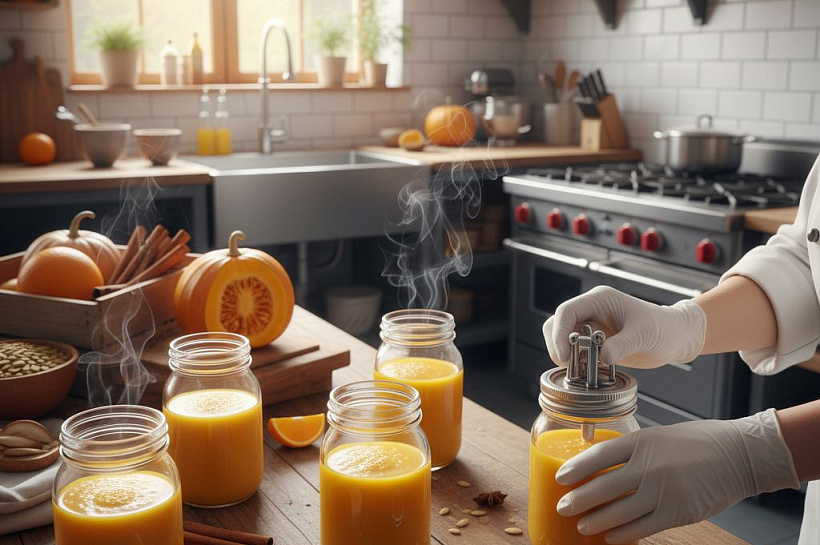 Как сохранить домашний тыквенный сок до весны, советы шеф-повара