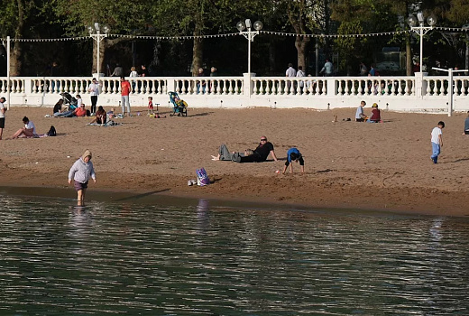 Температура Черного моря у берегов Кубани составляет +16 градусов в декабре