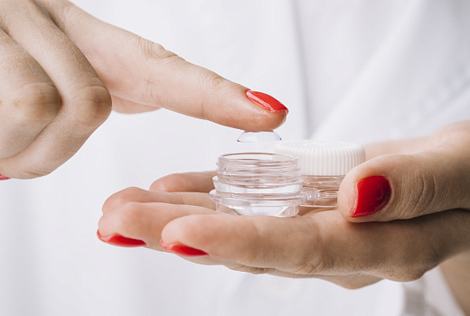 Хранения в контейнере может быть недостаточно для линз