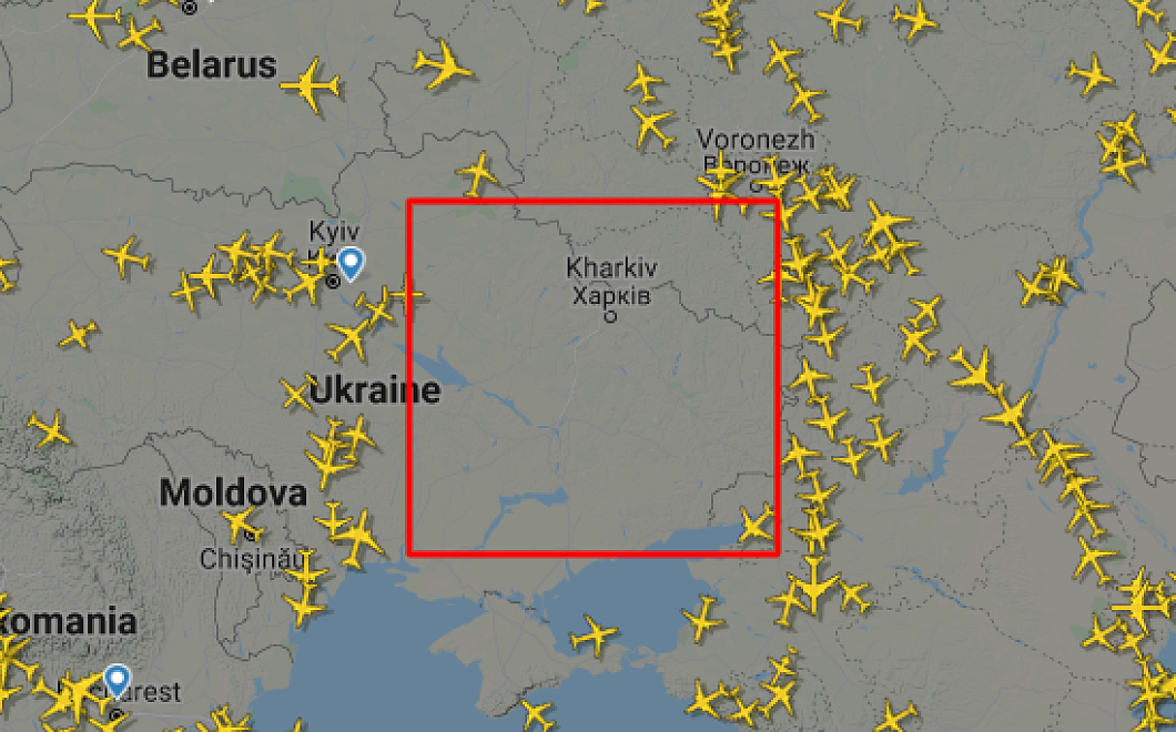 Нелетная погода: небо над Украиной обходят стороной все авиакомпании