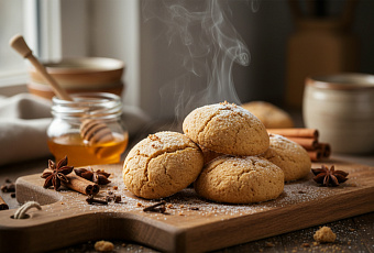 Медовые пряники на пару: пошаговый рецепт с фото и ингредиентами