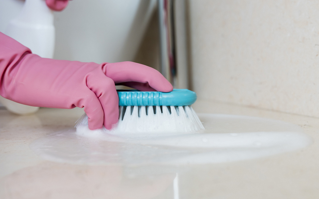 Избавиться от известнякового налета в ванной легче, чем кажется